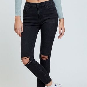 PACSUN black ripped jeggings